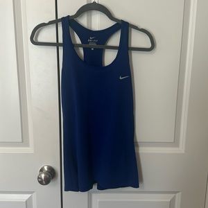 Nike Dri-Fit tank - blue; size Large
